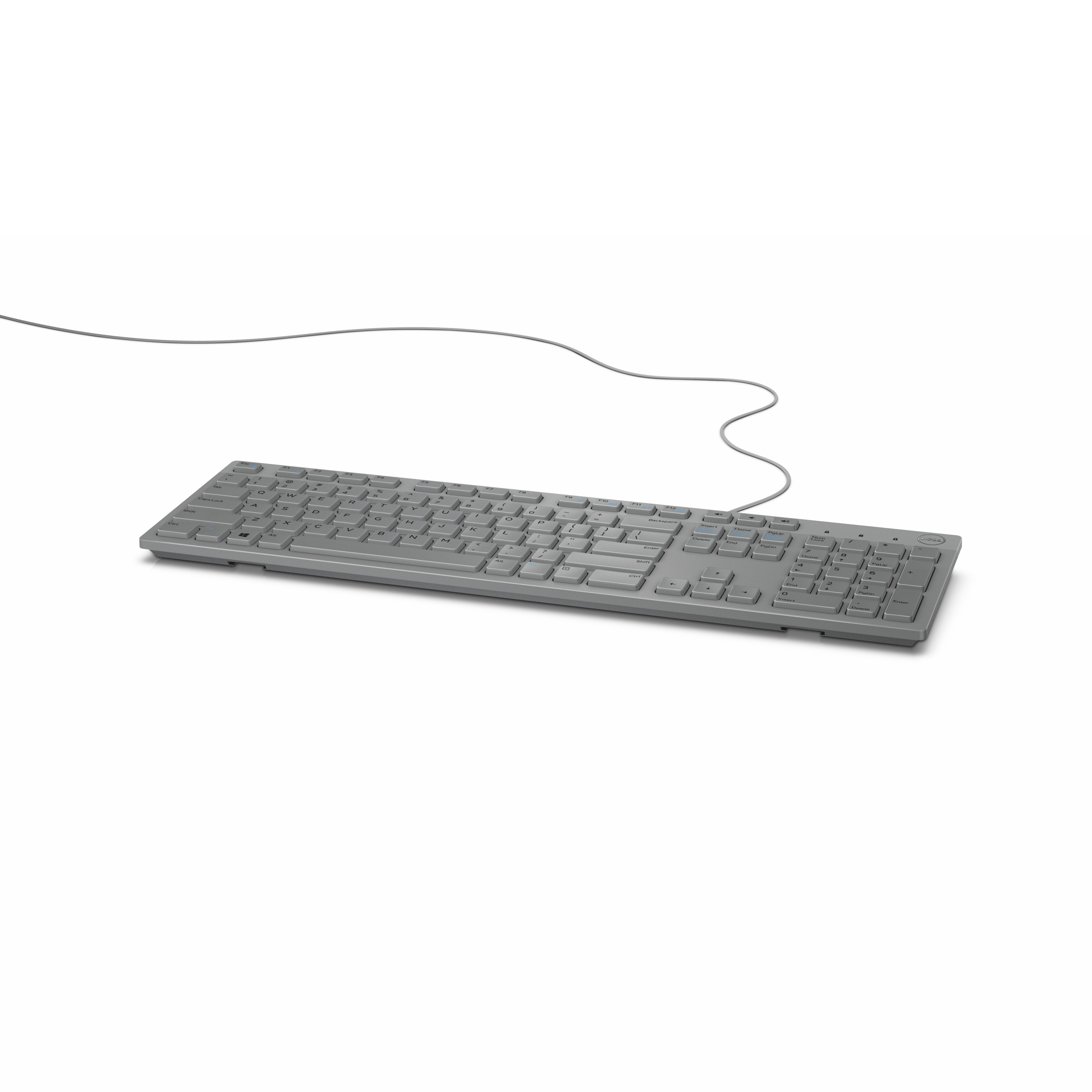 Dell Kb216 Teclado Usb Qwertz Alemán Gris