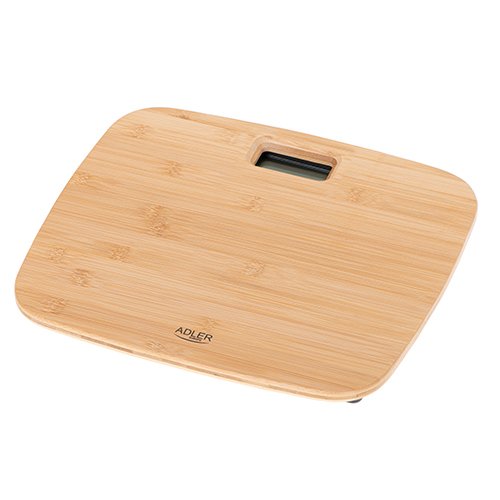 Adler Ad 8173 Báscula Electrónica De Baño Plaza Bamboo