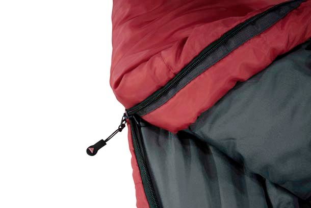 High Peak Tr 300, Saco De Dormir Rojo Oscuro/Gris 23061