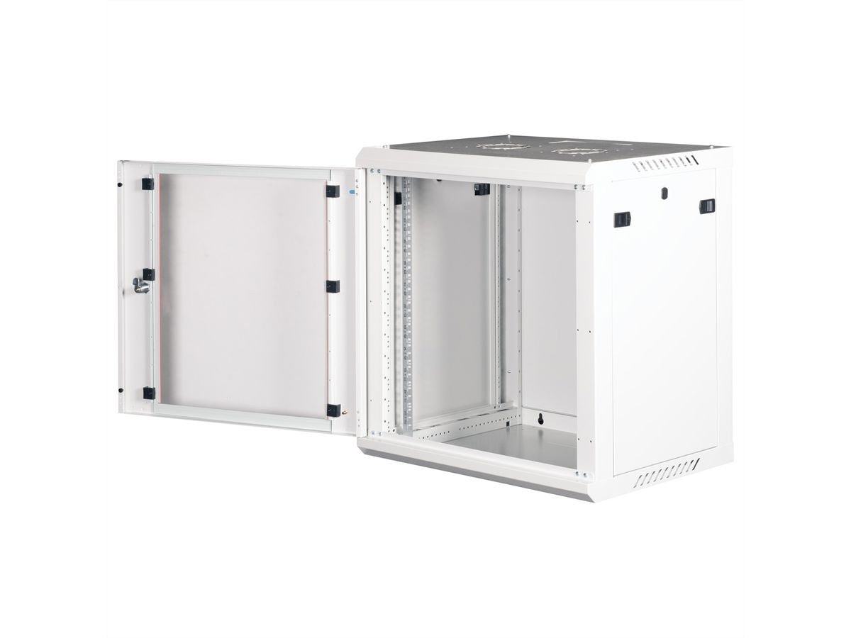 Roline 19-Zoll Wandgehuse Basic Plus 12he, 600x450 Bxt Grau