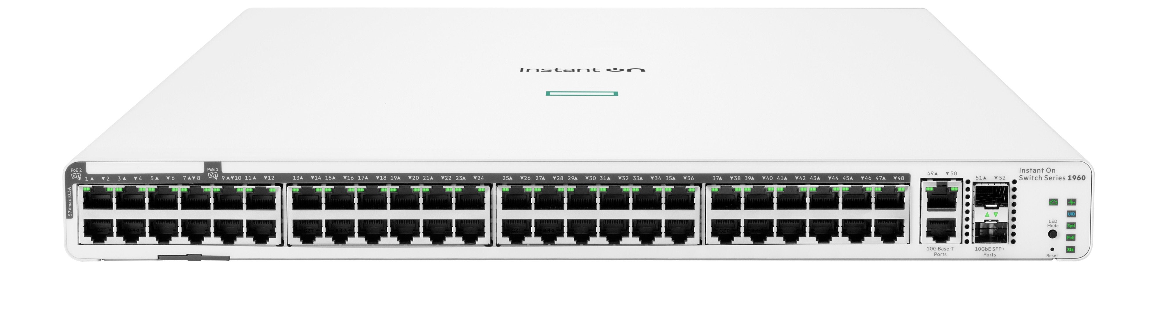 EAN 0190017522906 - HPE Aruba Networking Networking Instant On Switch 40p Gigabit CL4 8p Gigabit CL6 PoE 2p 10GBT 2p SFP+ 600 imagen 1