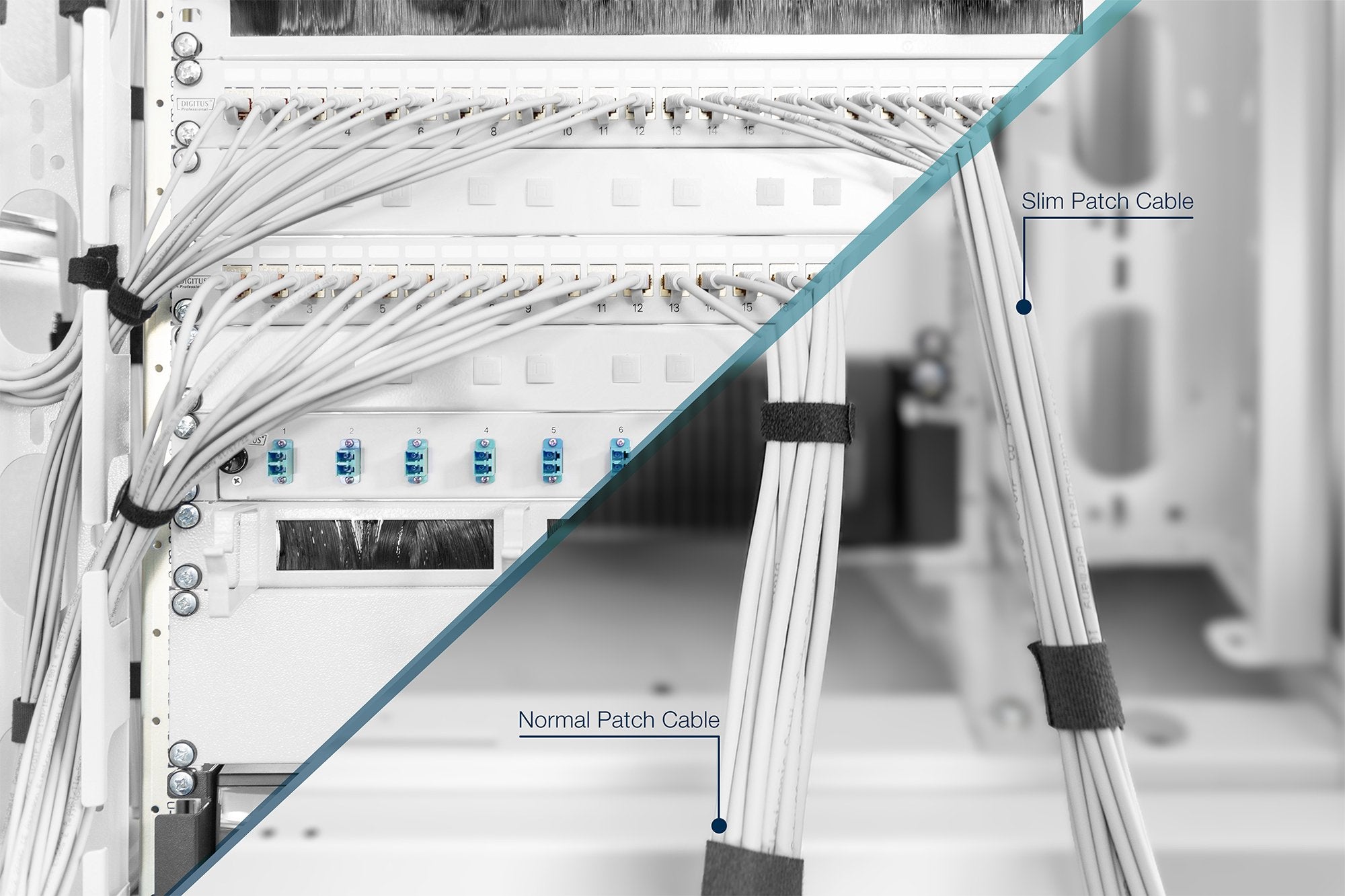 Cat 6a U-Ftp Slim Patch Cord 3mcabl Cu Lszh Awg 28/7 Length Grey