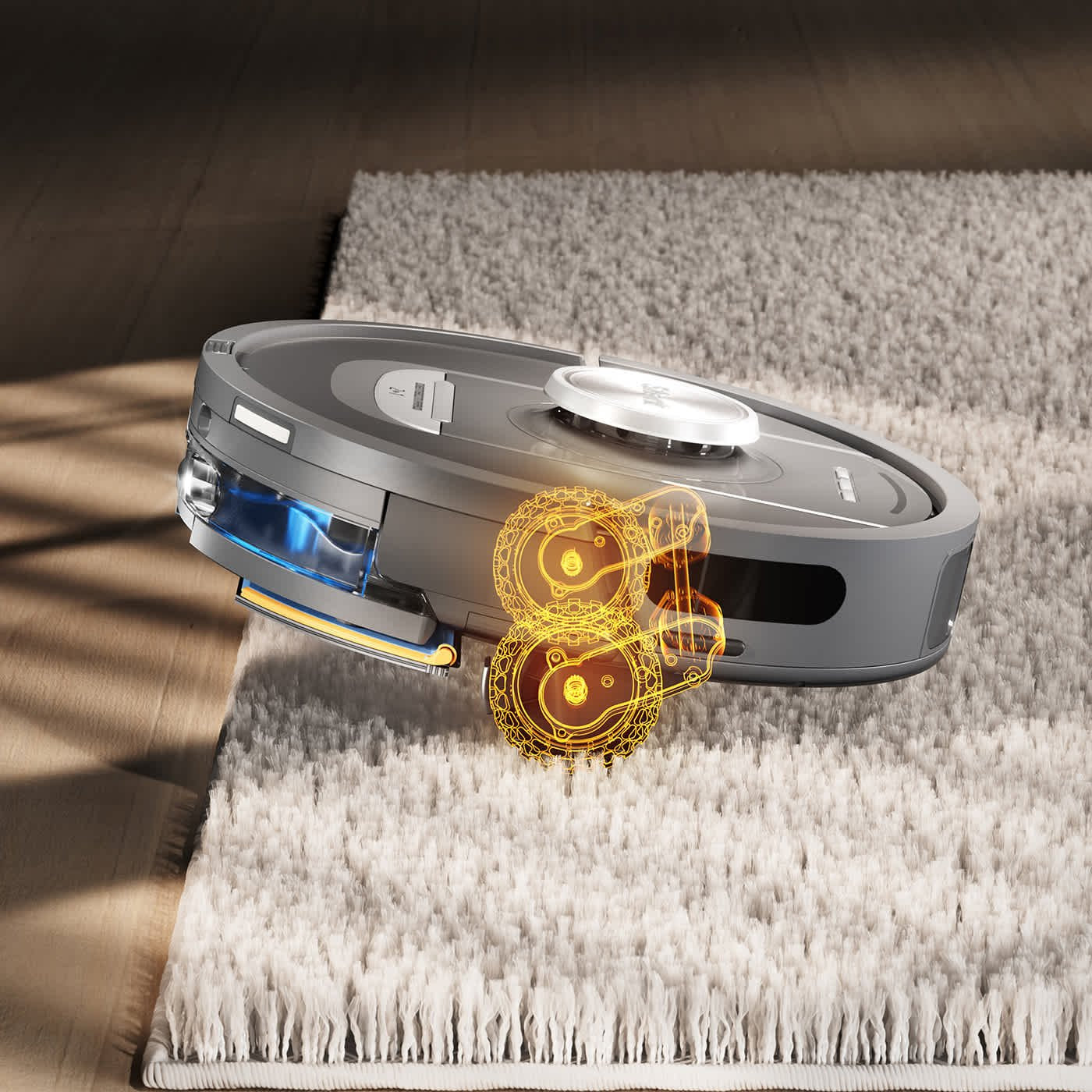 EAN 0622356291736 - Shark RV2800YEEU aspiradora robotizada Negro, Plata imagen 2