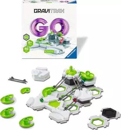 Ravensburger Gravitrax Go Rotativo, Tren 23703