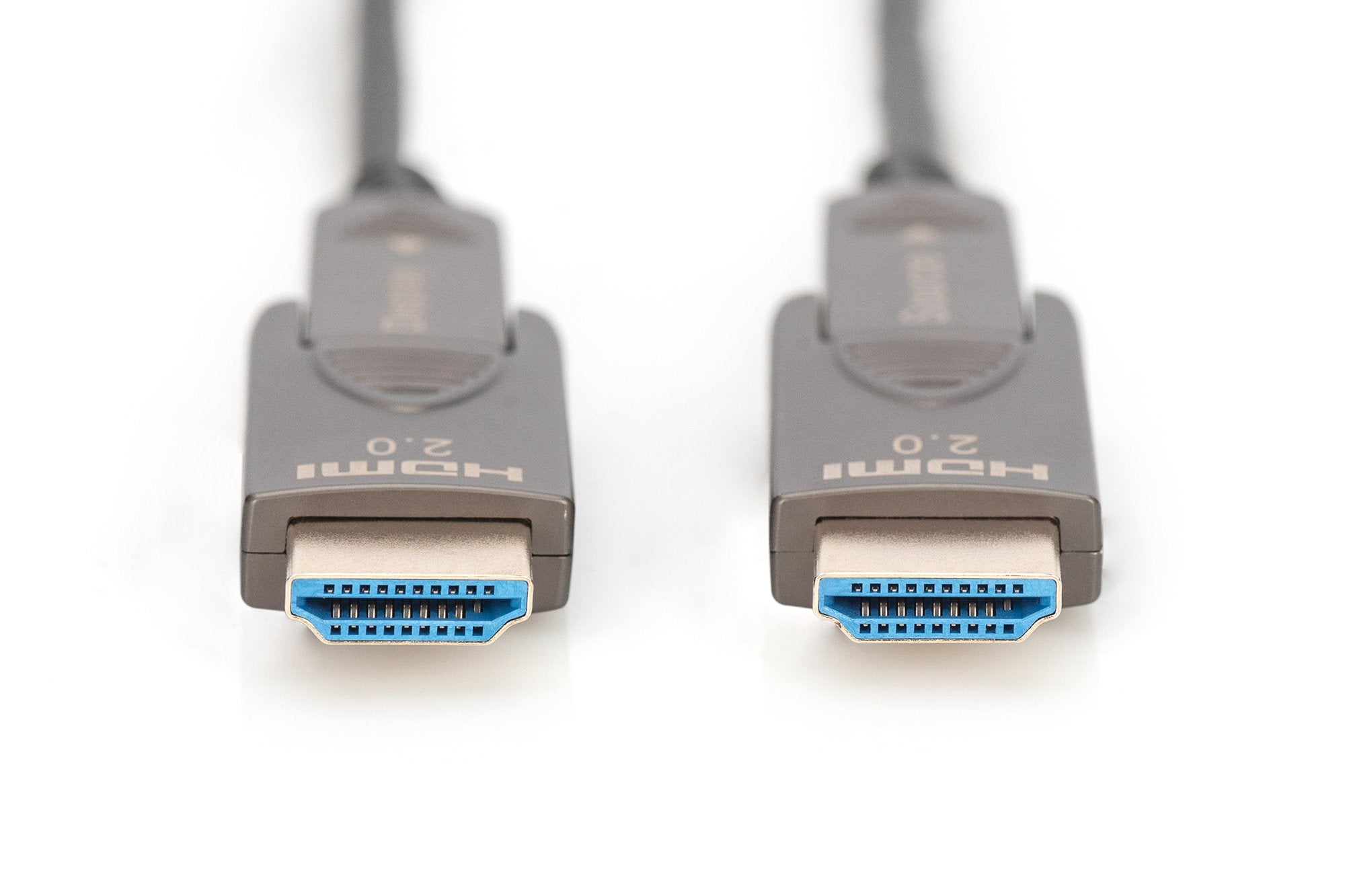 Digitus Hdmi Aoc Hybrid Cable De Fibra Óptica 4k 15m Negro