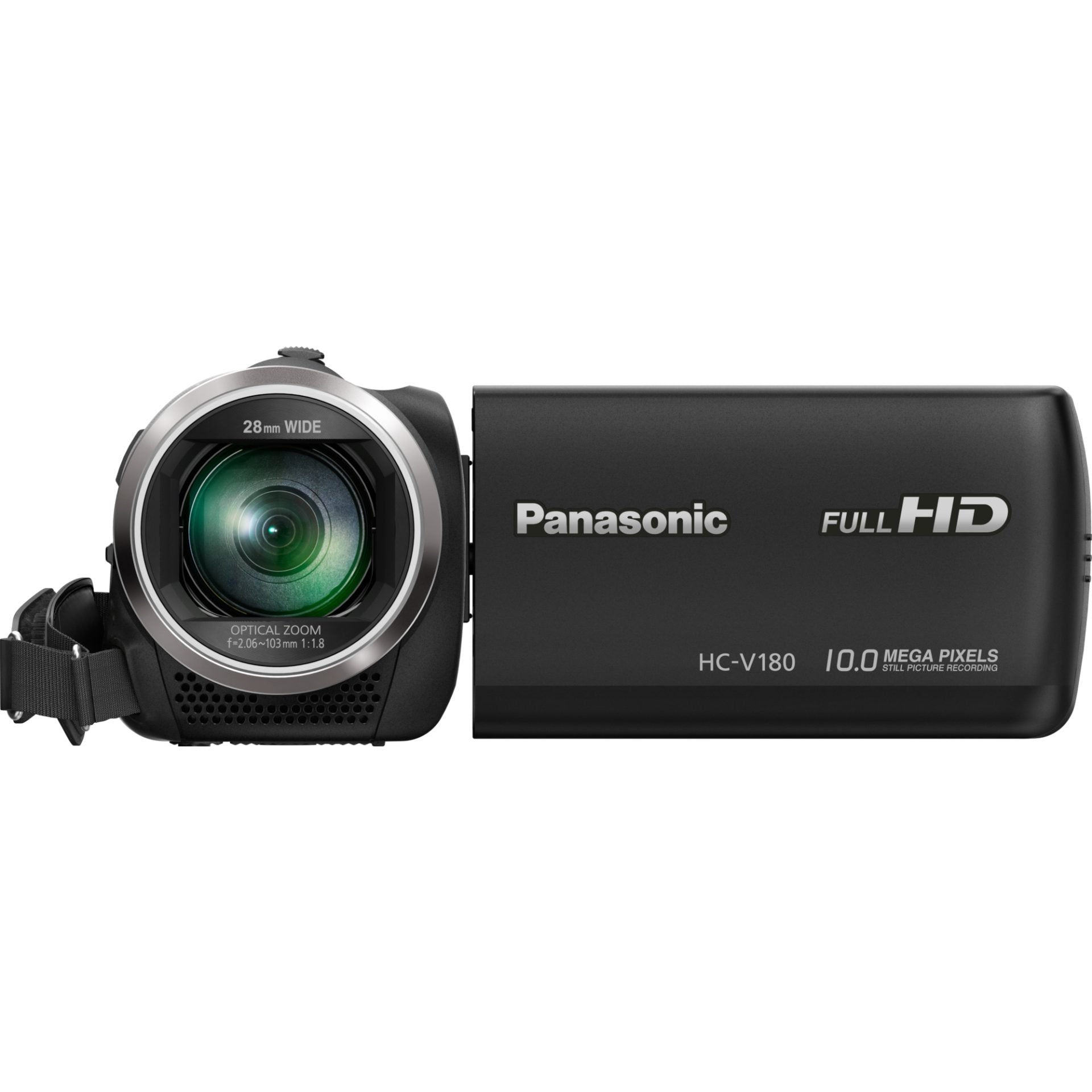 EAN 5025232836772 - Panasonic HC-V180EG-K soporte de videocámara Videocámara manual 2,51 MP MOS BSI Full HD Negro imagen 6