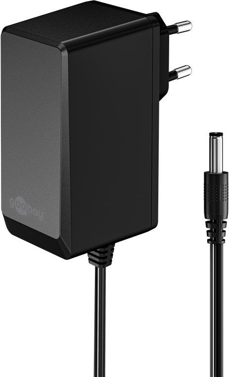 Fuente De Alimentacion 12v 27w 2,5a Conector 5.5mmx2.1mm Goobay