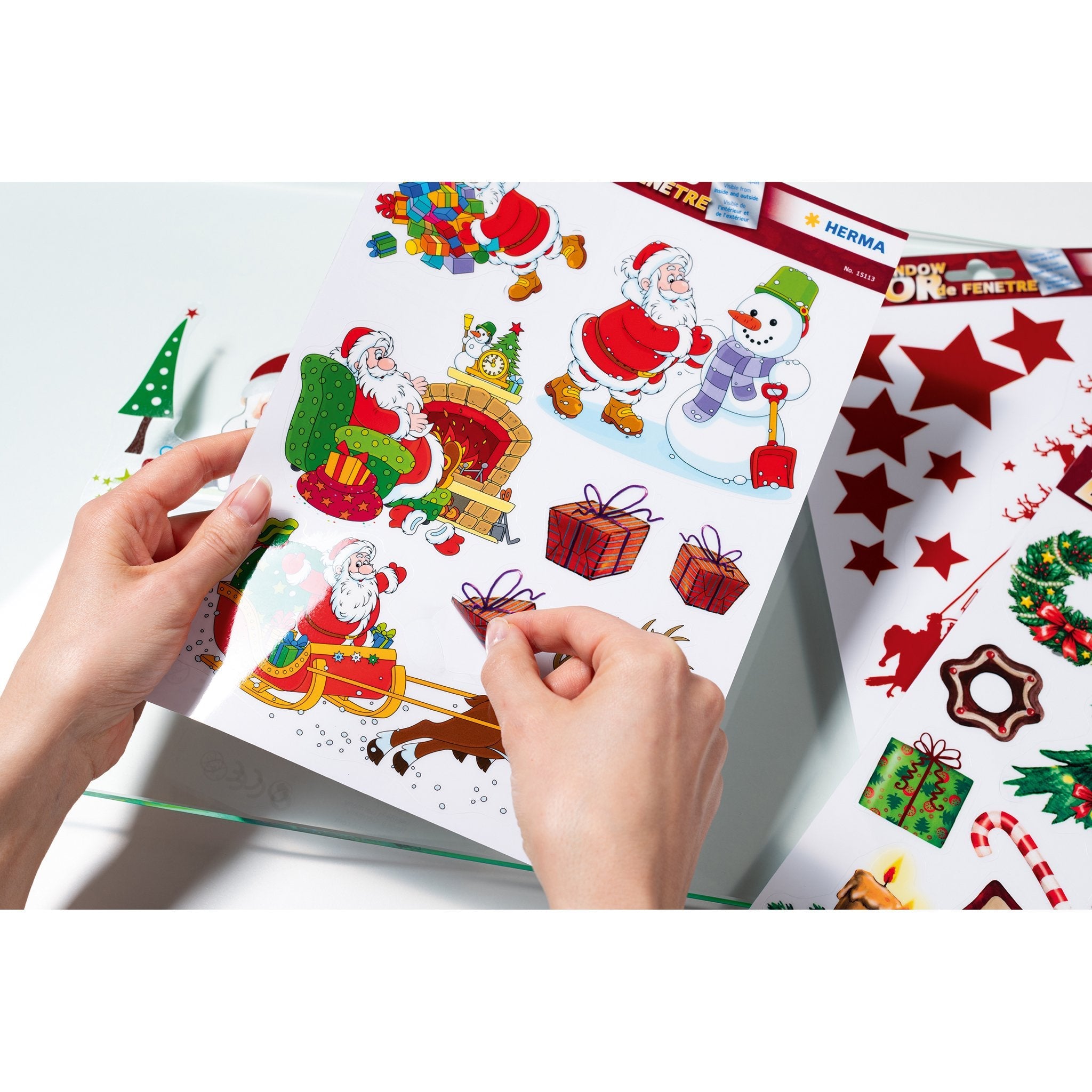 Herma Fenmerbild A4 Weihnachtsfreude