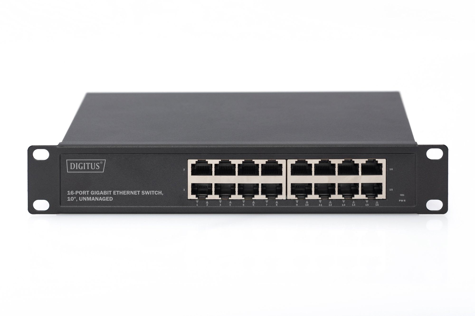EAN 4016032460237 - Digitus DN-80115 switch No administrado Gigabit Ethernet (10/100/1000) 1U Negro imagen 3