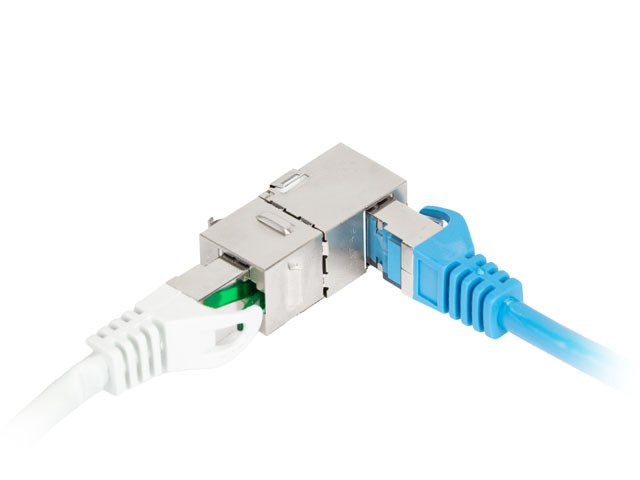 Conector Keystone Lanberg Rj45-> Rj45 Ftp Cat.5e 90 Ksf5-3090