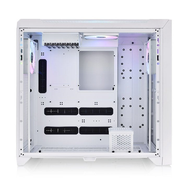 Caja Pc Thermaltake Cte C750 Tg Full Tower "Argb Snow" Blanco Retail