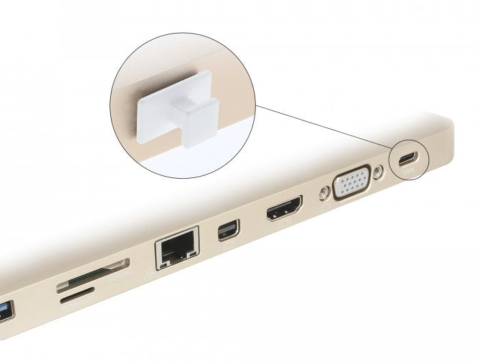 Delock Maubschutz Usb Typ-C Hchse M. Gr. Griff 10 M. Blanco