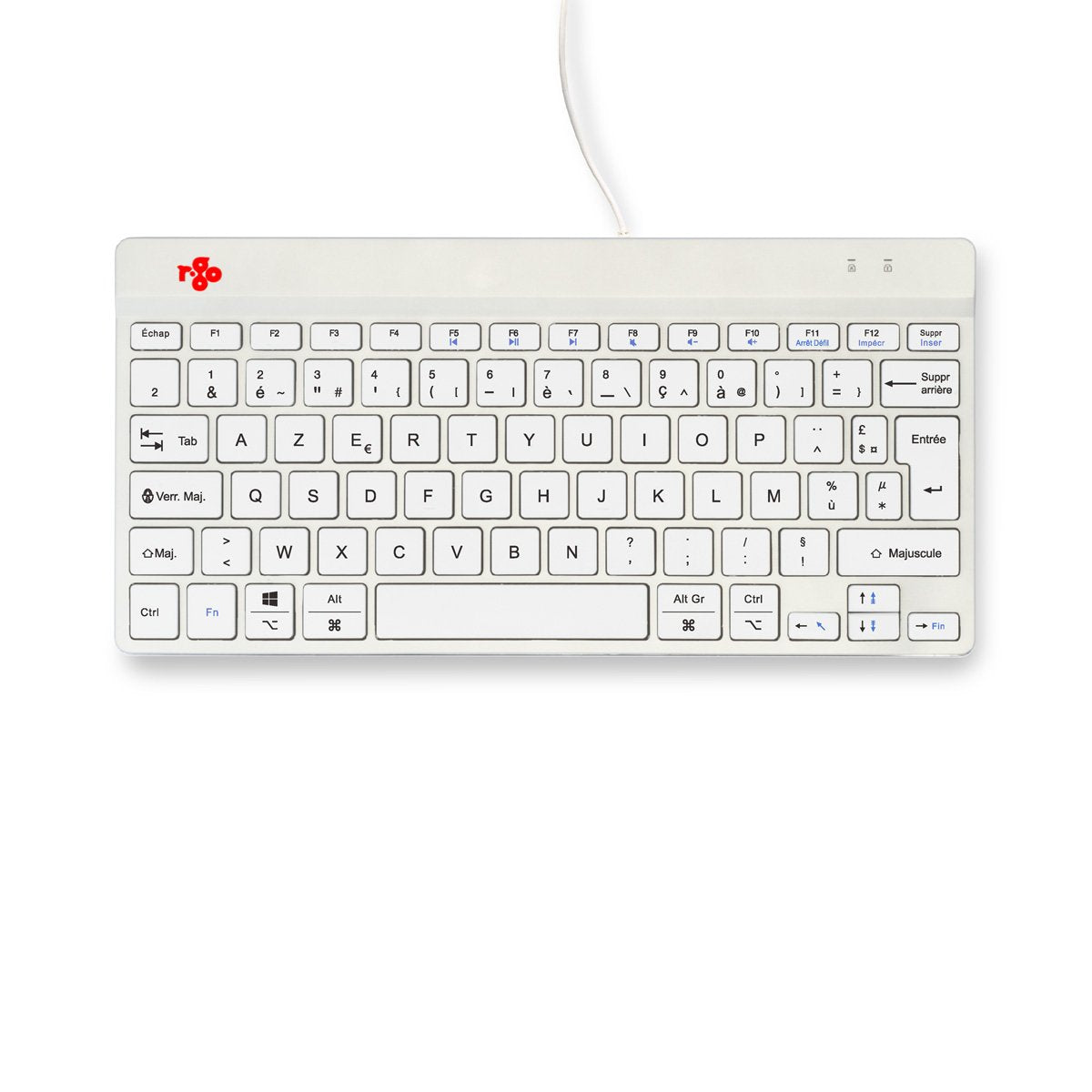 EAN 8719274492023 - R-Go Tools RGOCOFRWDWH teclado Oficina USB Francés imagen 7