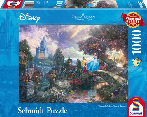 Puzzle Thomas Kinkade: Disney Cinderella
