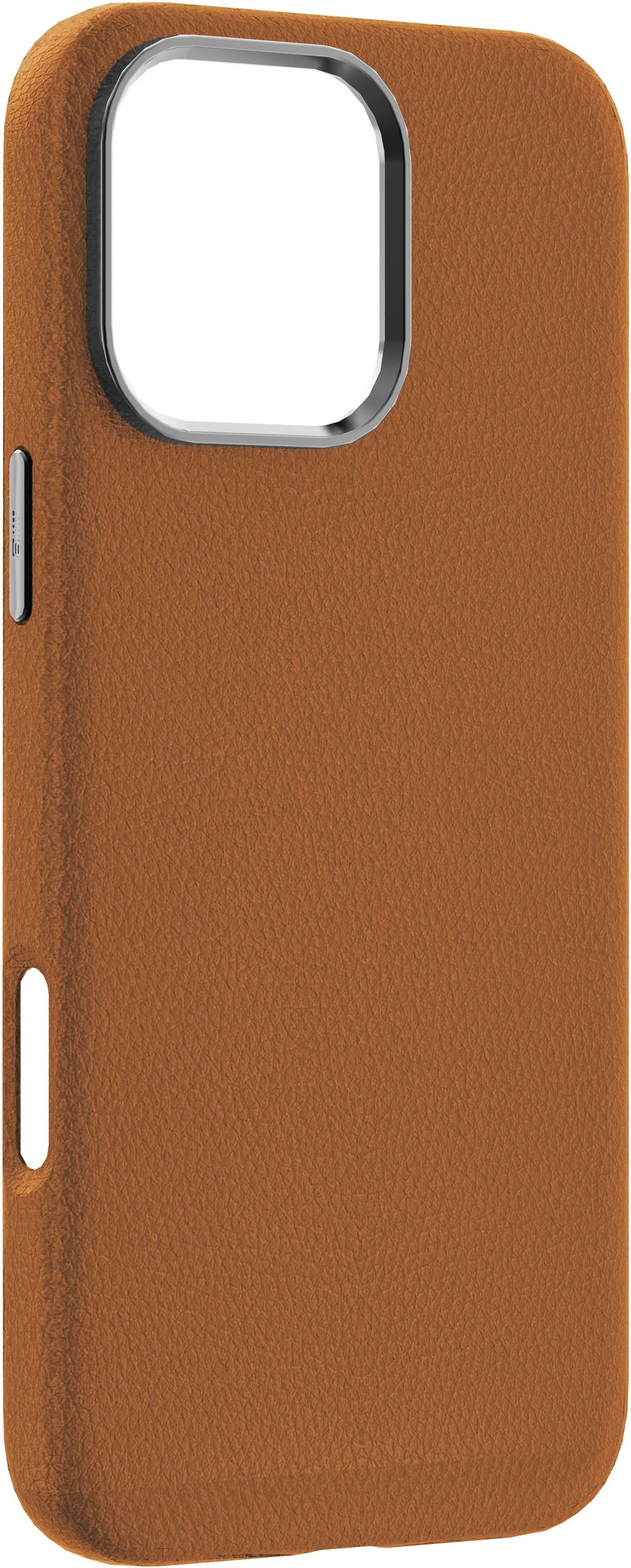 Infinite Venice Iphone 16 Pro Brown Leather Magnetic Cover.