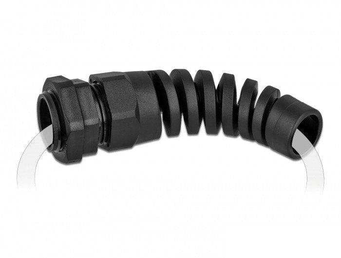 Delock Cableverschraubung Mit Zugentlastung Pg11 Schwarz