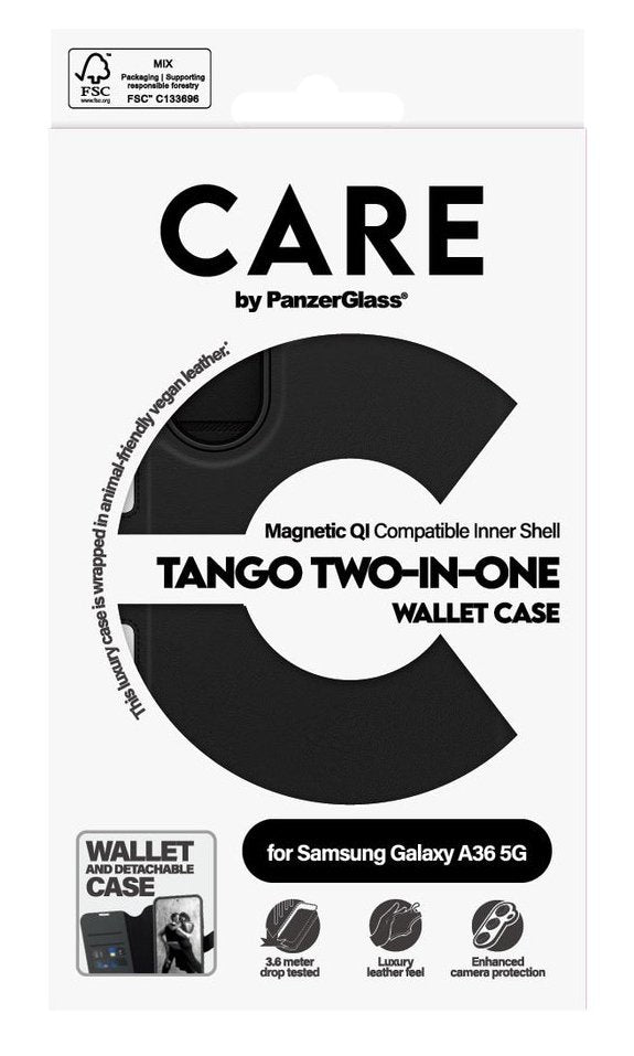 EAN 5715685019067 - PanzerGlass Tango Two-in-One funda para teléfono móvil 17 cm (6.7") Funda cartera Negro imagen 4