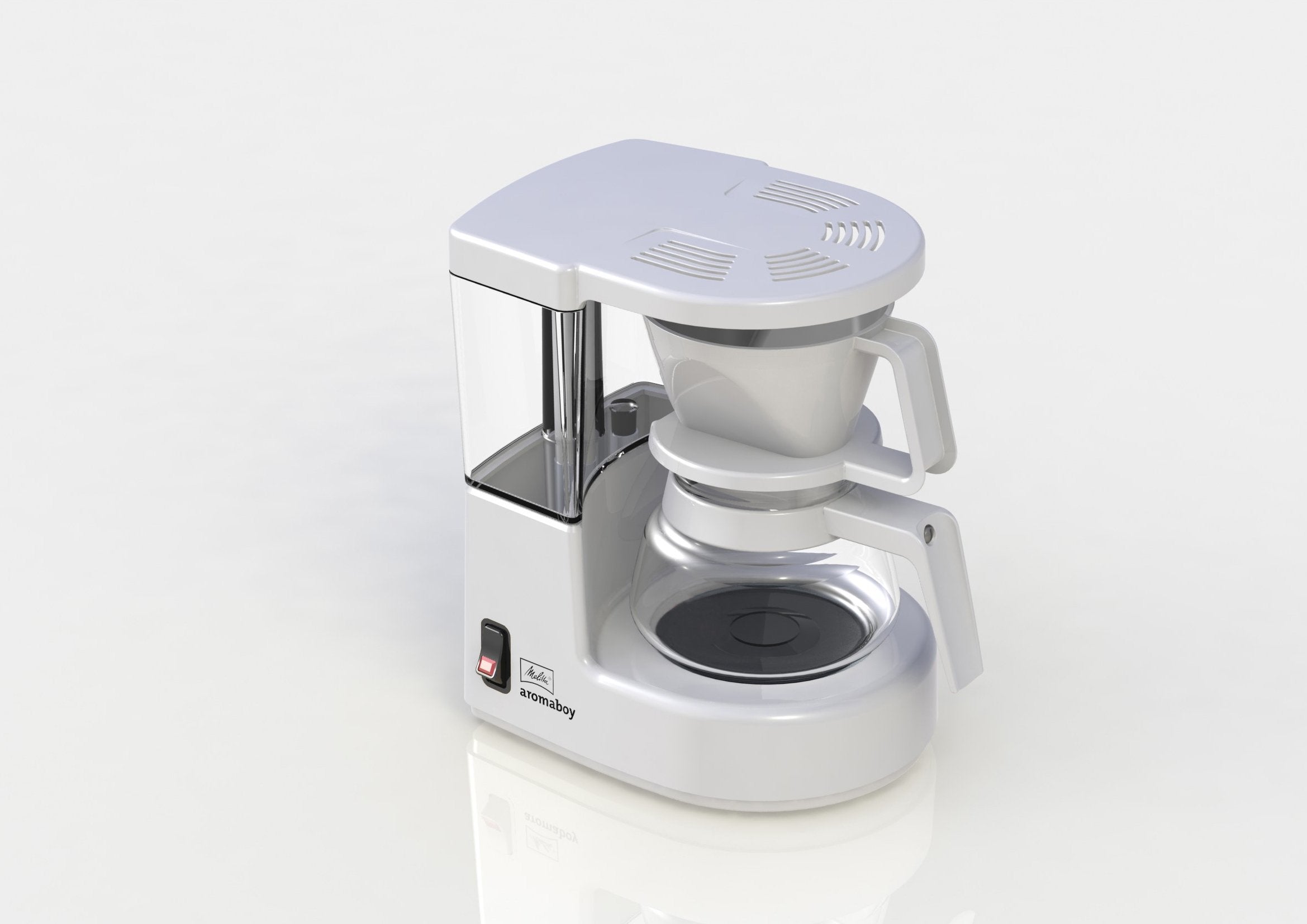 Kaffeemaschine Aromaboy 1015-01, Filtermaschine Weiss