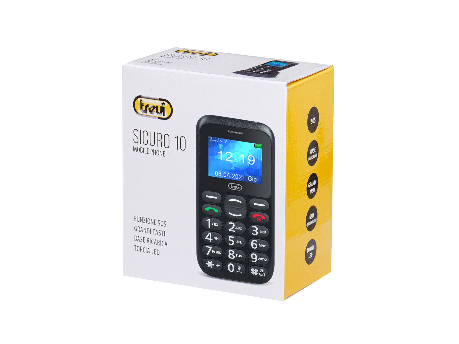 Movil Trevi Safe 10 Negro