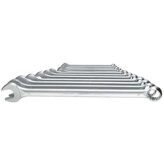 Gedore Juego De Llaves Combinadas, Extralargas, 12 Piezas, Llave 7 Xl-012