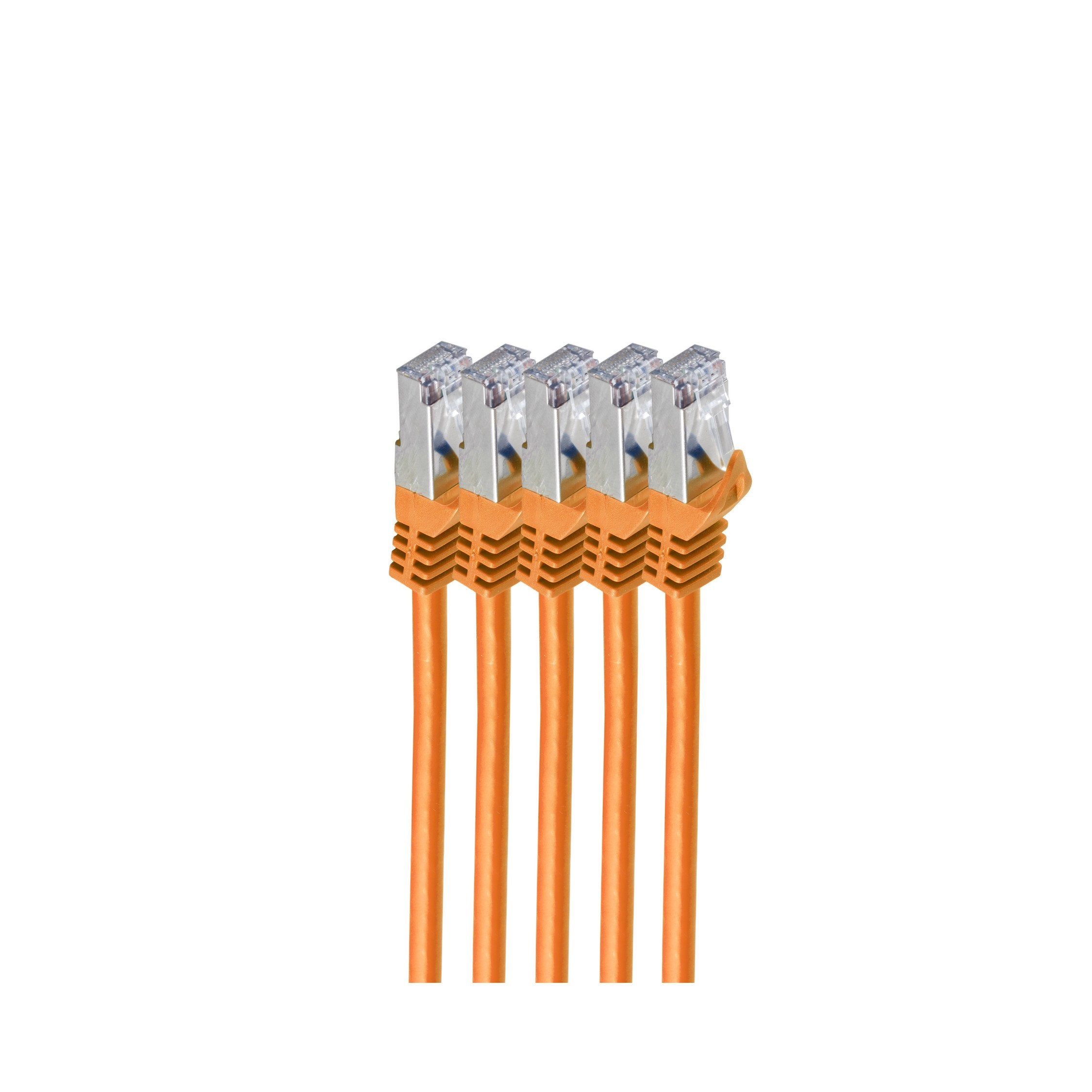 Shiverpeaks Rj45 Cable De Red S Ftp, Cat7 Ve5, 0,5m Naranja