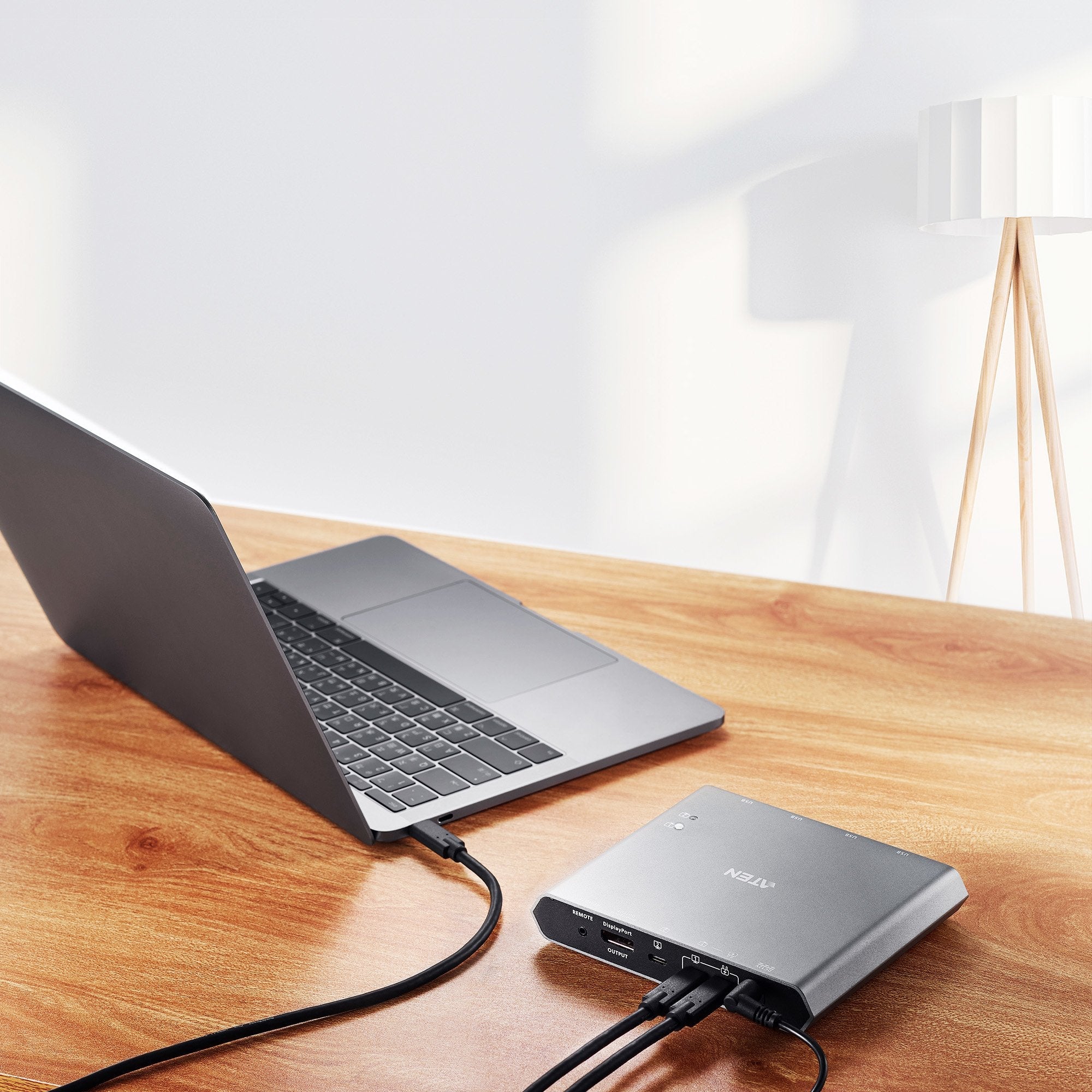 Aten Us3311 Interruptor Kvm Aluminio