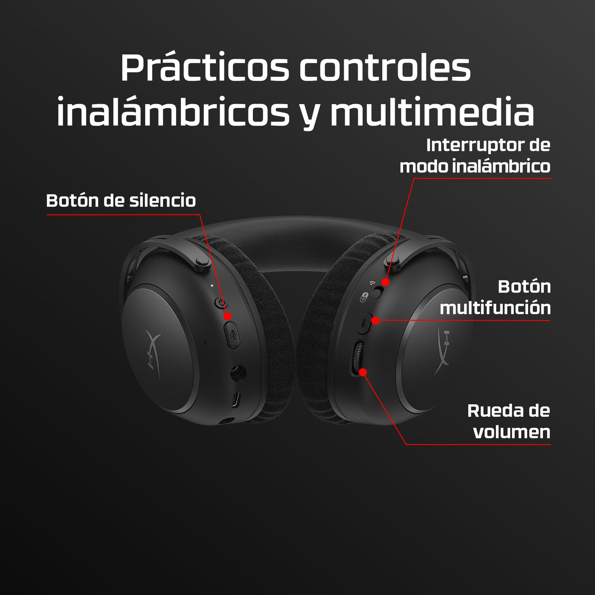 EAN 0198701216179 - HyperX Cloud Alpha 2 Inalámbrico Diadema Juego Bluetooth Negro imagen 3