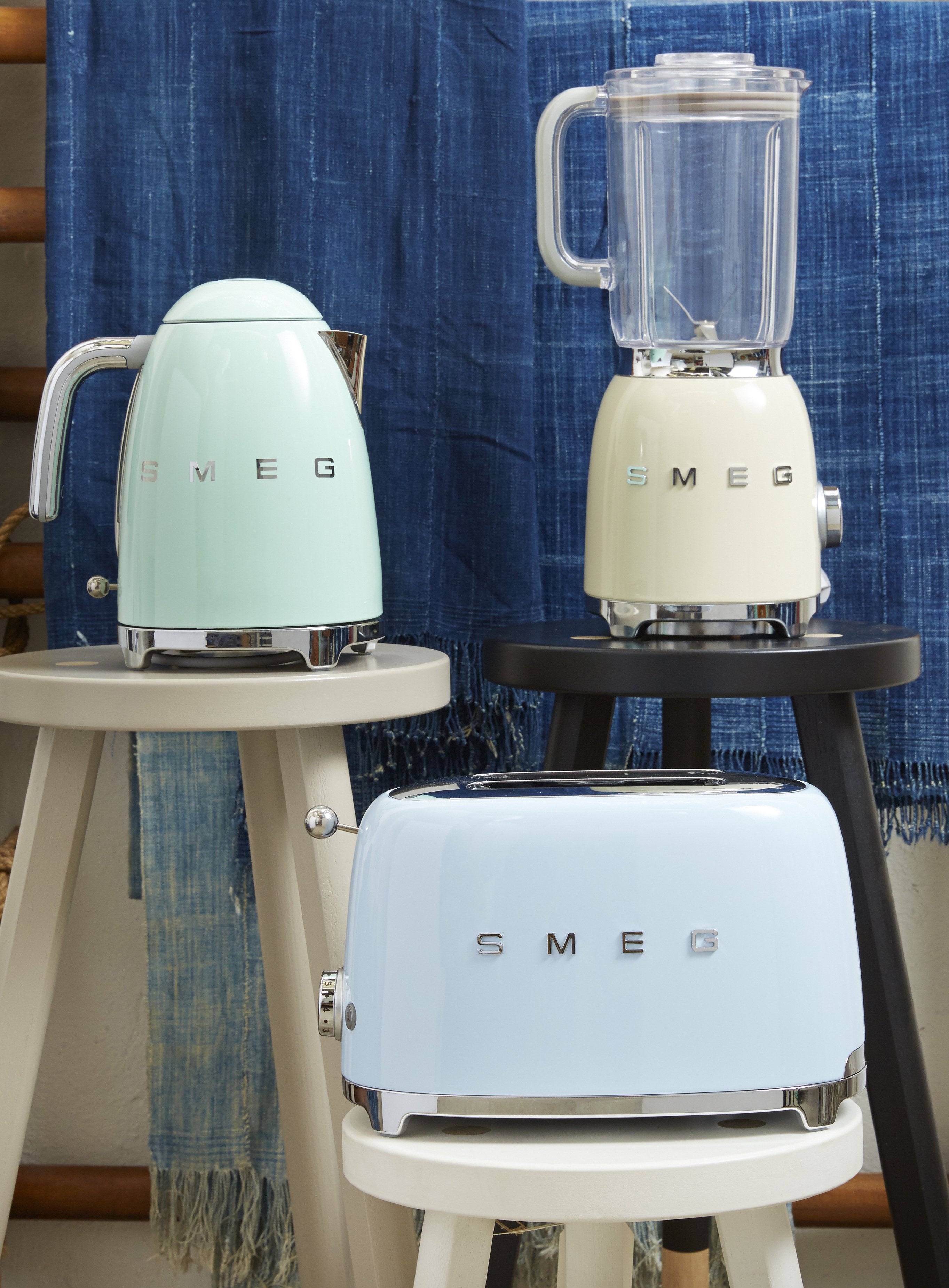 EAN 8017709189099 - Smeg TSF01PBEU tostadora 6 2 rebanada(s) 950 W Azul imagen 11