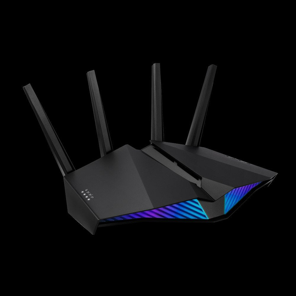 Wireless Router Asus Rt-Ax82u Negro 4804mbps/4xrj45 Lan Gigabit+1xwan/4 Antenas/Wifi 6 90ig05g0-Mo3r10