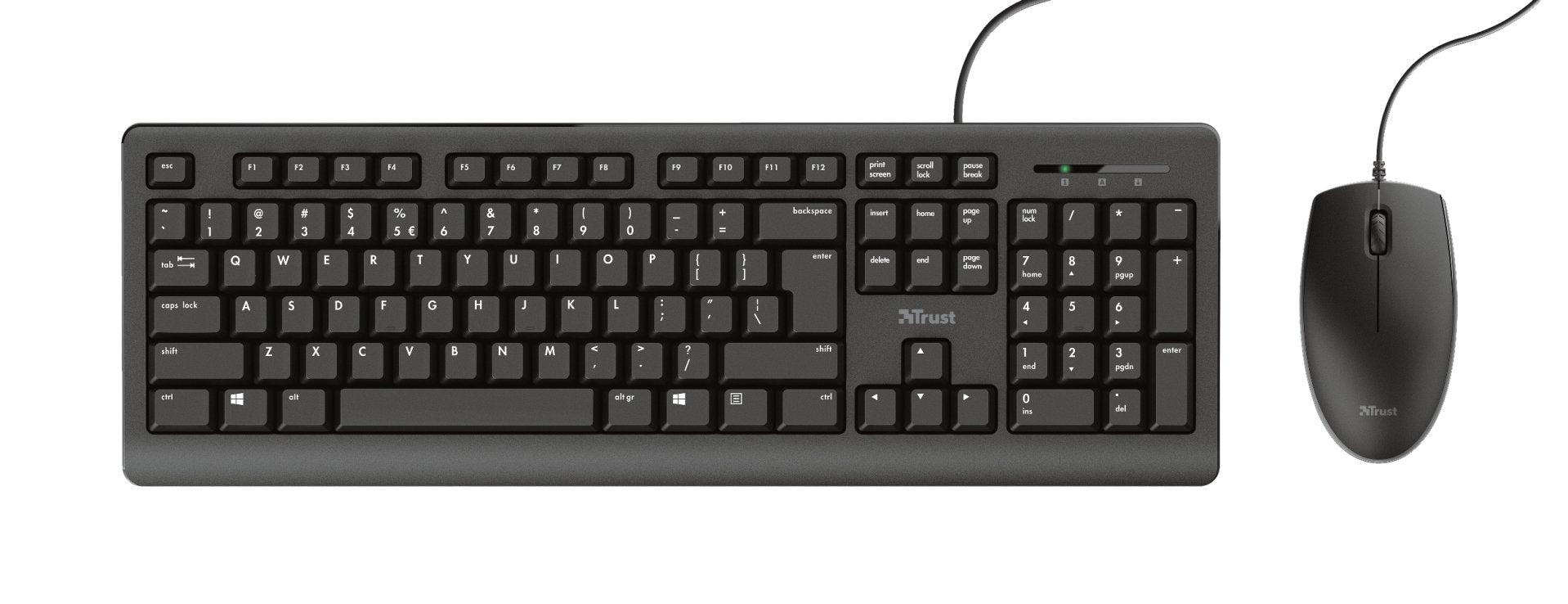 EAN 8713439239720 - Trust Primo teclado Ratón incluido Universal USB QWERTY Español Negro imagen 1