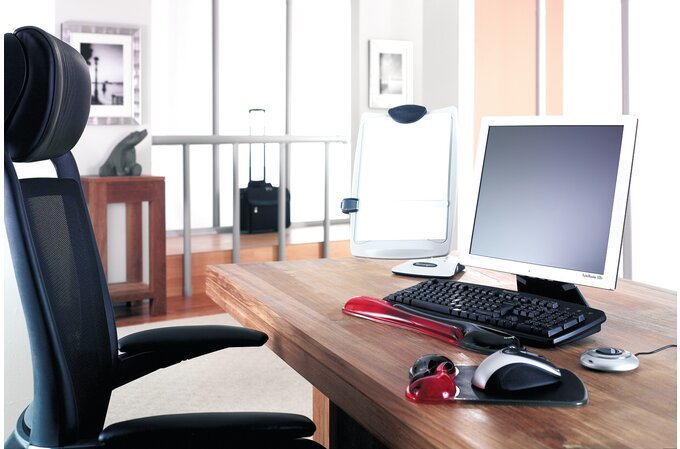 Kensington Reposamuñecas Gel Duo Ratón Rojo/Gris