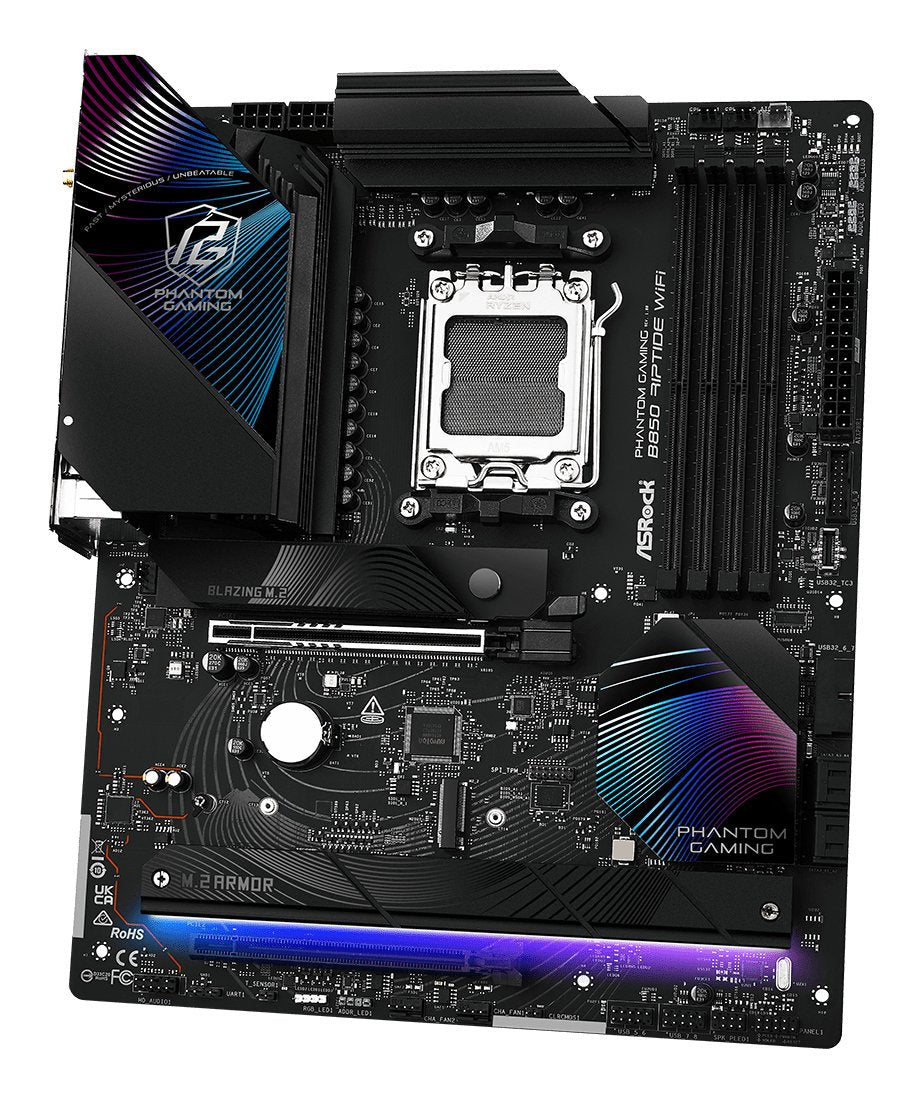 EAN 4711581490079 - Asrock Phantom Gaming B850 Riptide WiFi AMD B850 Zócalo AM5 ATX imagen 5