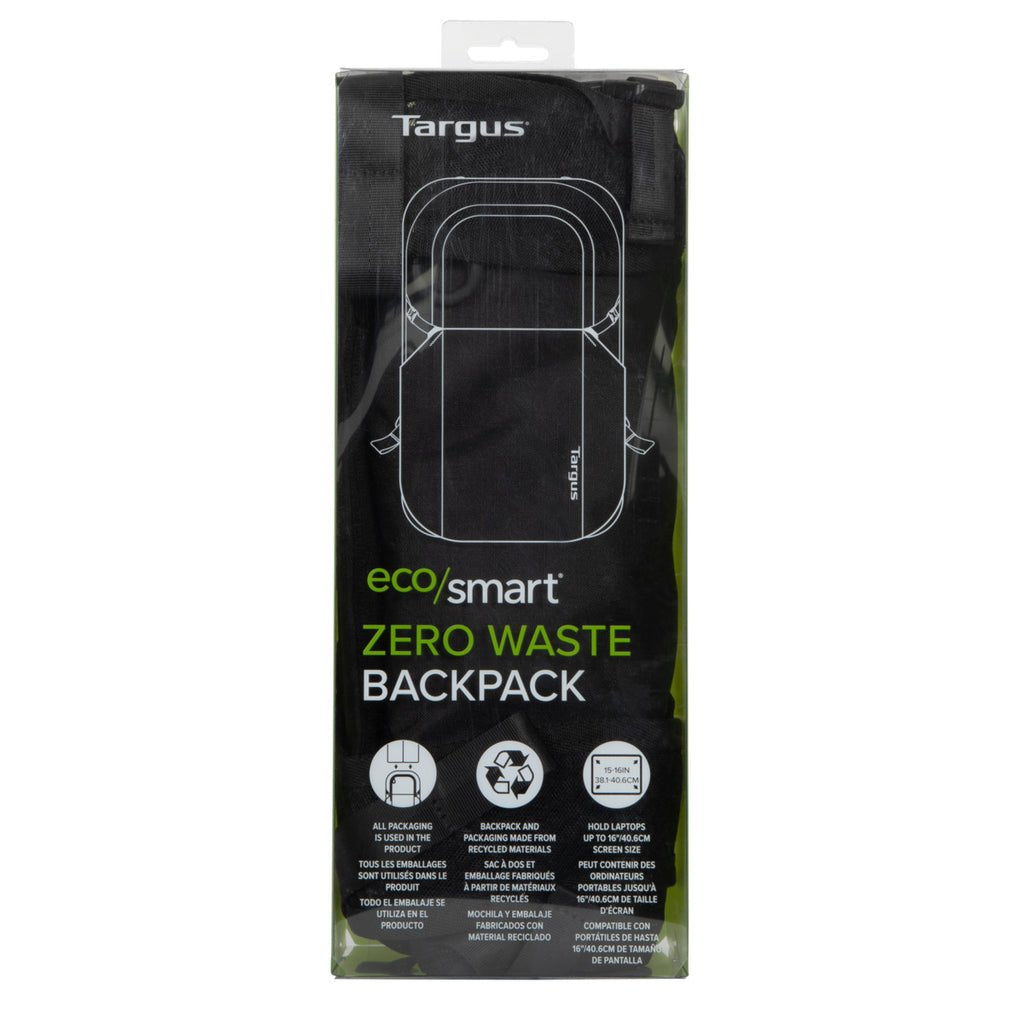 EAN 0092636362645 - Targus Zero Waste mochila Mochila informal Negro Plástico reciclado imagen 20