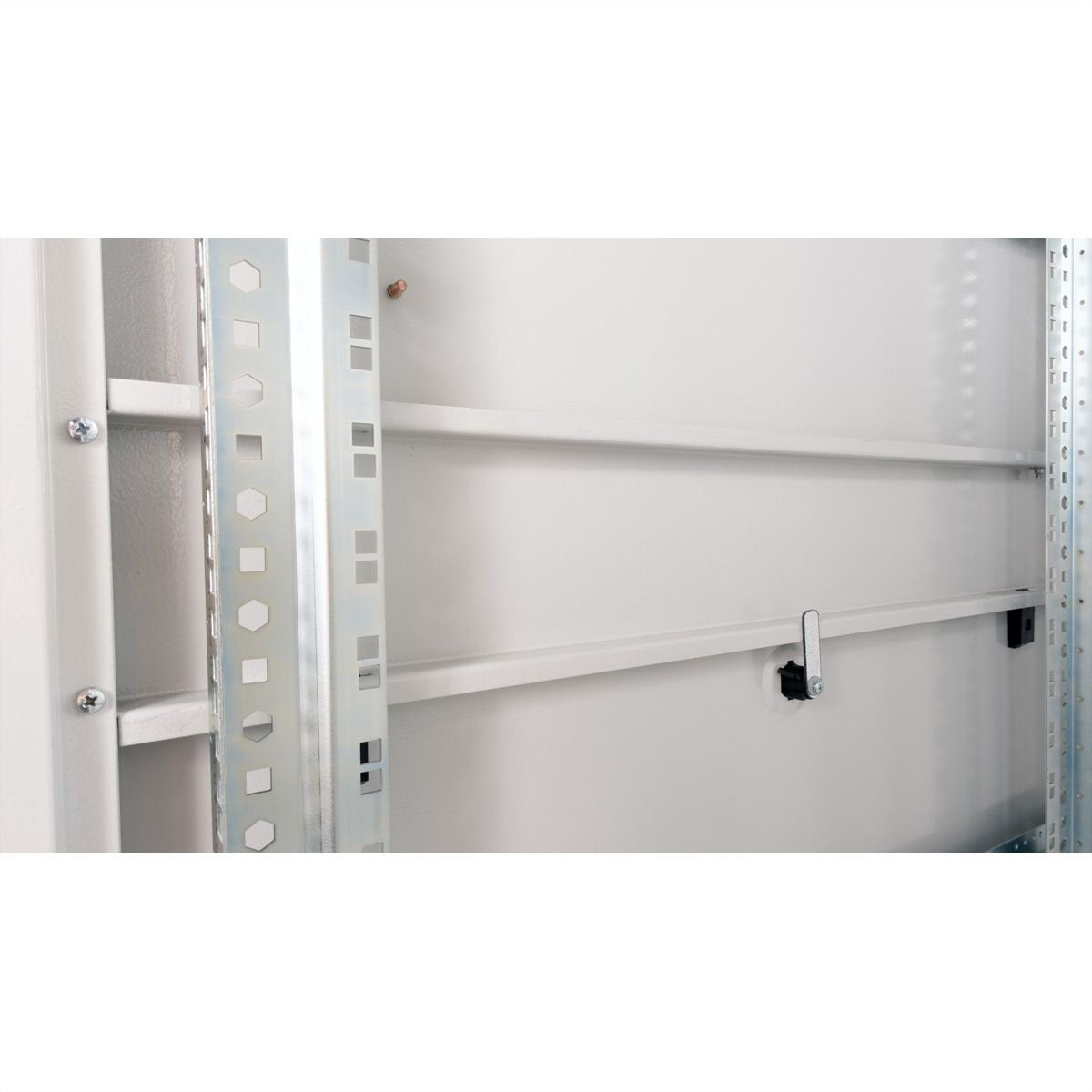 Roline 19-Zoll Serverschrank Pro 42 He, 600x1000 Bxt Grau Plexiglas