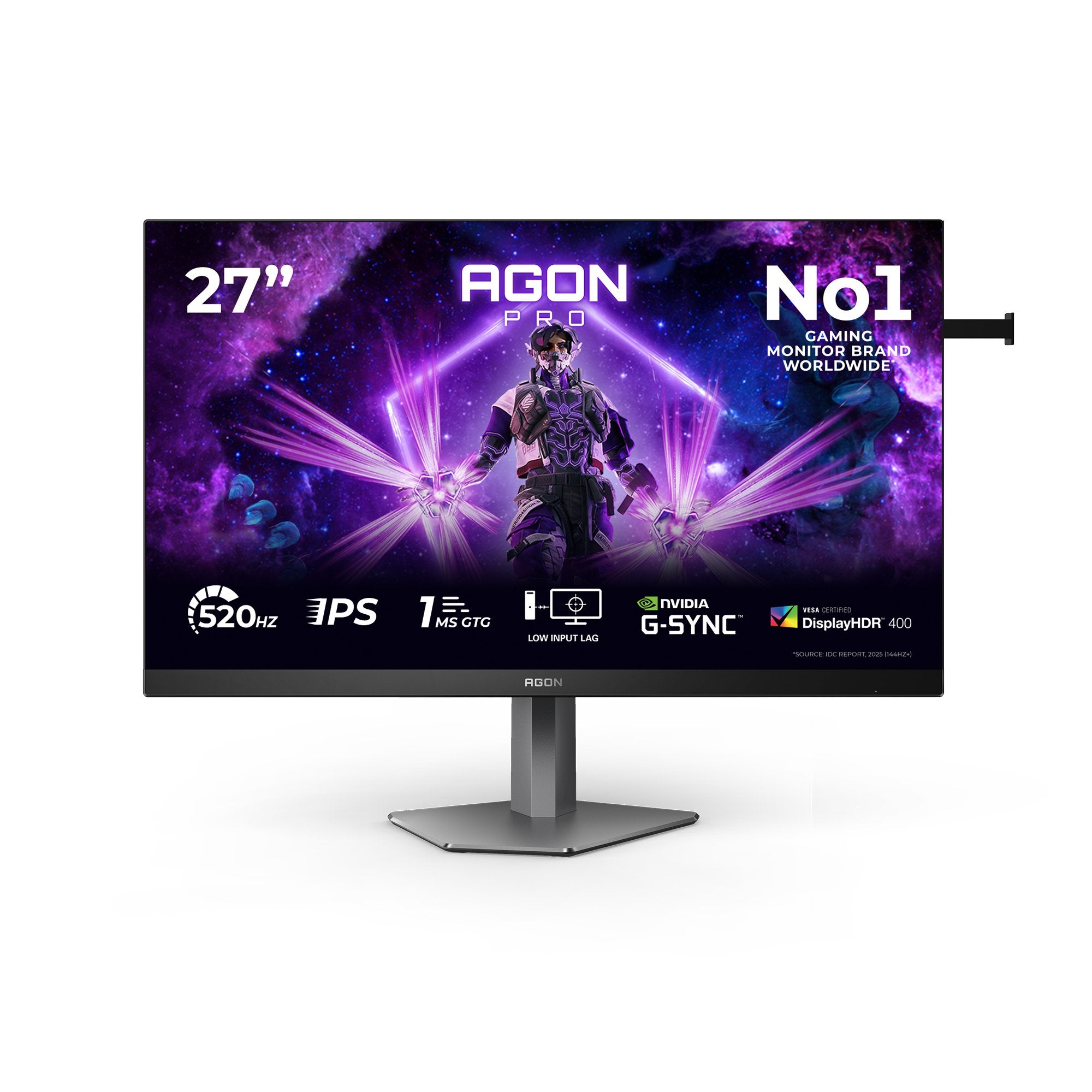 EAN 4038986182003 - AOC AG276FK/69 pantalla para PC 68,6 cm (27") 1920 x 1080 Pixeles Negro, Gris imagen 1