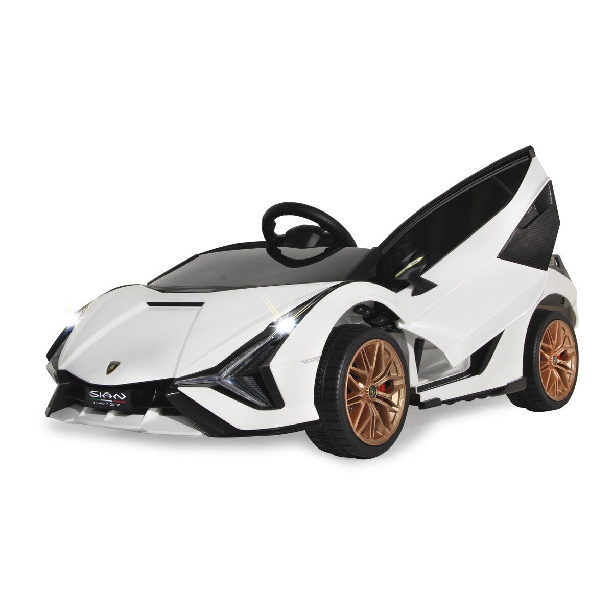 Jamara Ride-On Lamborghini Sian Blanco 37 Mhz 3+