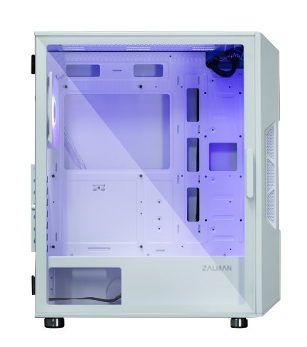 Caja Pc Zalman I3 Neo Atx Mid Tower White Argb Fan X4