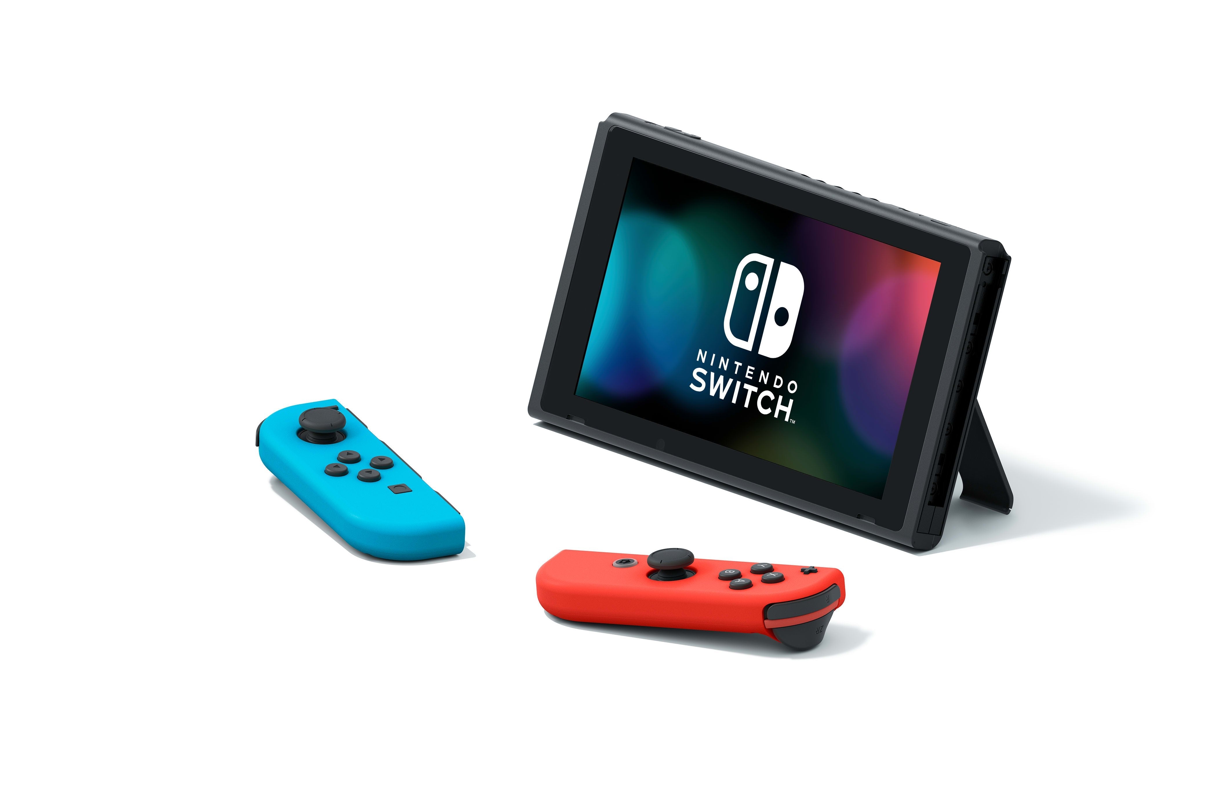 Nintendo Switch Azul Neón Rojo Neón 2022 2 Mandos Joy-Con