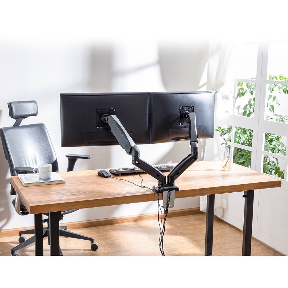 EAN 8054392615047 - Ewent EW1516 soporte para monitor 81,3 cm (32") Escritorio Negro imagen 2