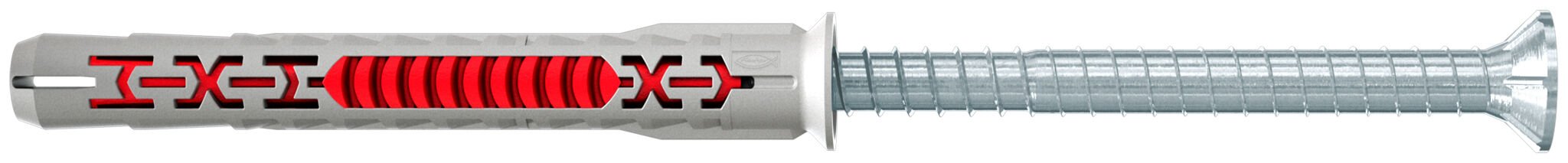 Tacos De Expansión Duoxpand T Ø10 X 80 Mm + Tornillos Ø7 X 87 Mm, Bolsa 10 Uds
