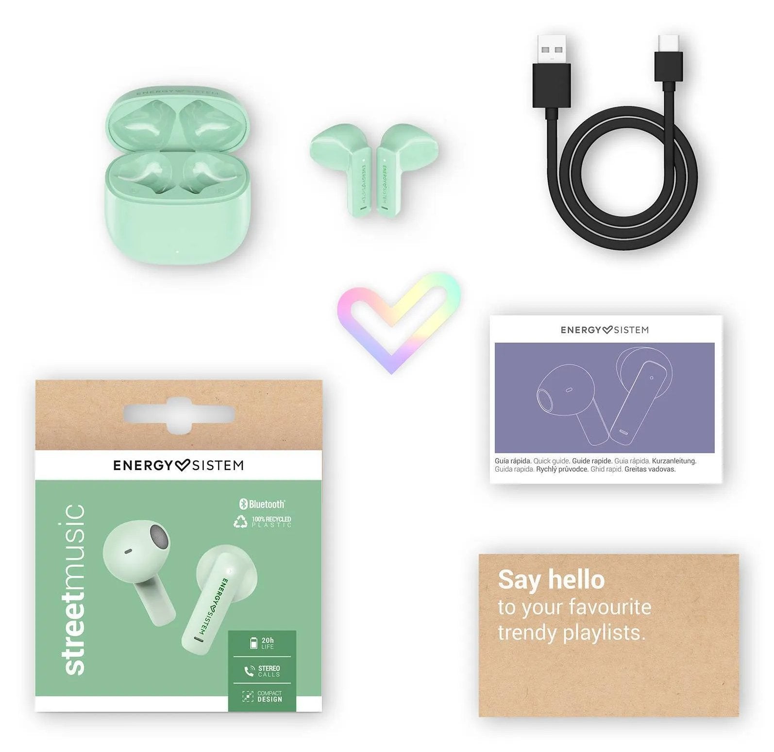 EAN 8432426459216 - Energy Sistem StreetMusic Auriculares True Wireless Stereo (TWS) Dentro de oído Llamadas/Música USB Tipo imagen 7