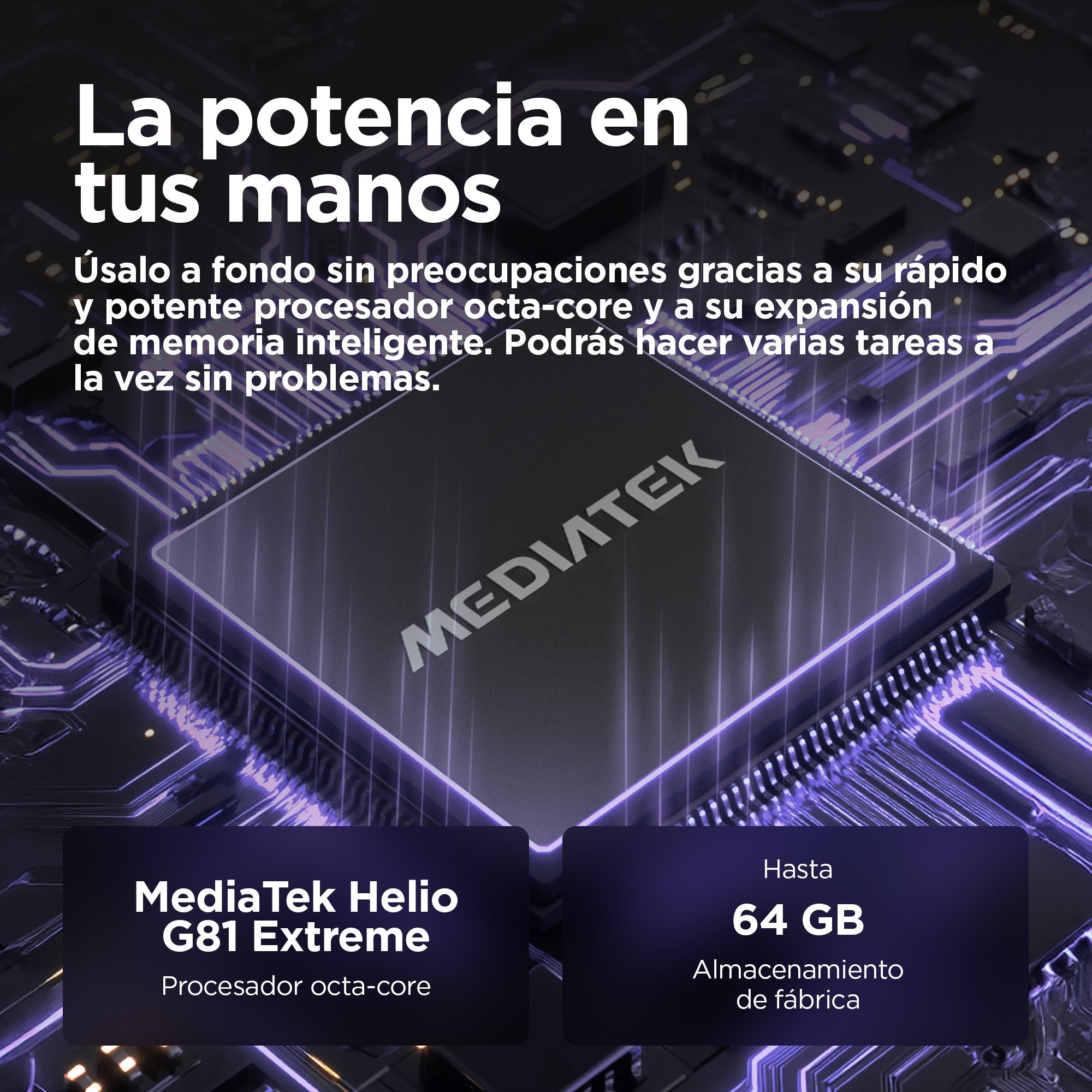 EAN 0840023291791 - Motorola moto e15 16,9 cm (6.67") SIM doble Android 14 Go edition 4G USB Tipo C 2 GB 64 GB 5200 mAh Azul imagen 15