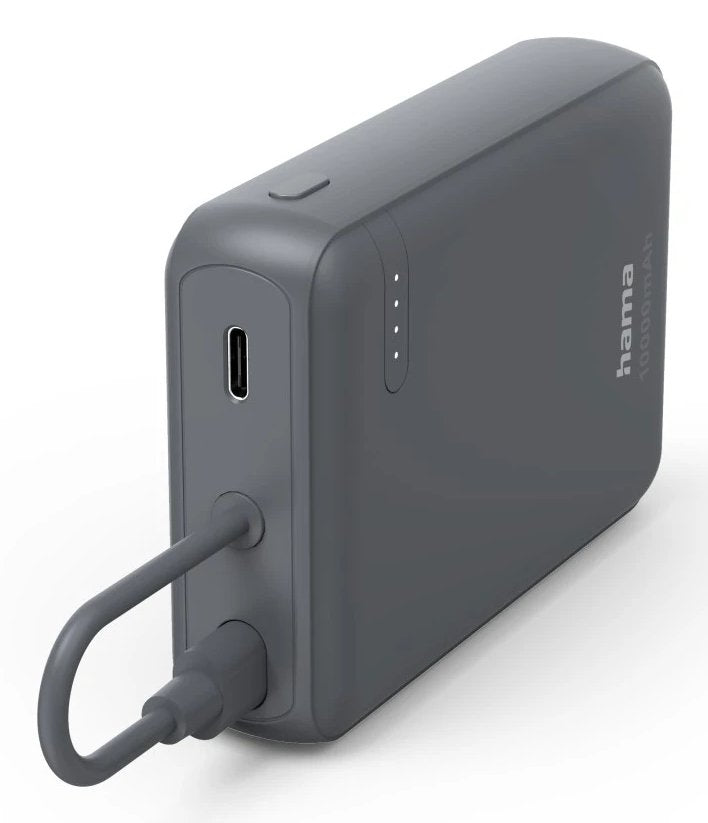 EAN 4047443536372 - Hama Travel Polímero de litio 10000 mAh Antracita imagen 1
