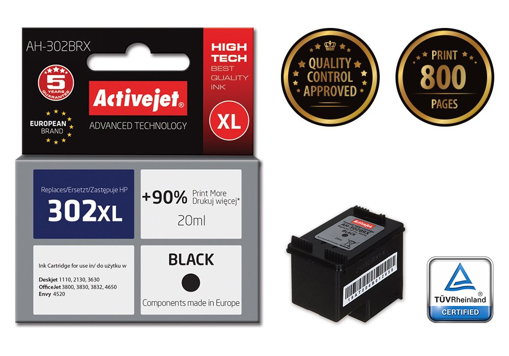 EAN 5901443101628 - Activejet AH-302BRX cartucho de tinta 1 pieza(s) Compatible Alto rendimiento (XL) imagen 1