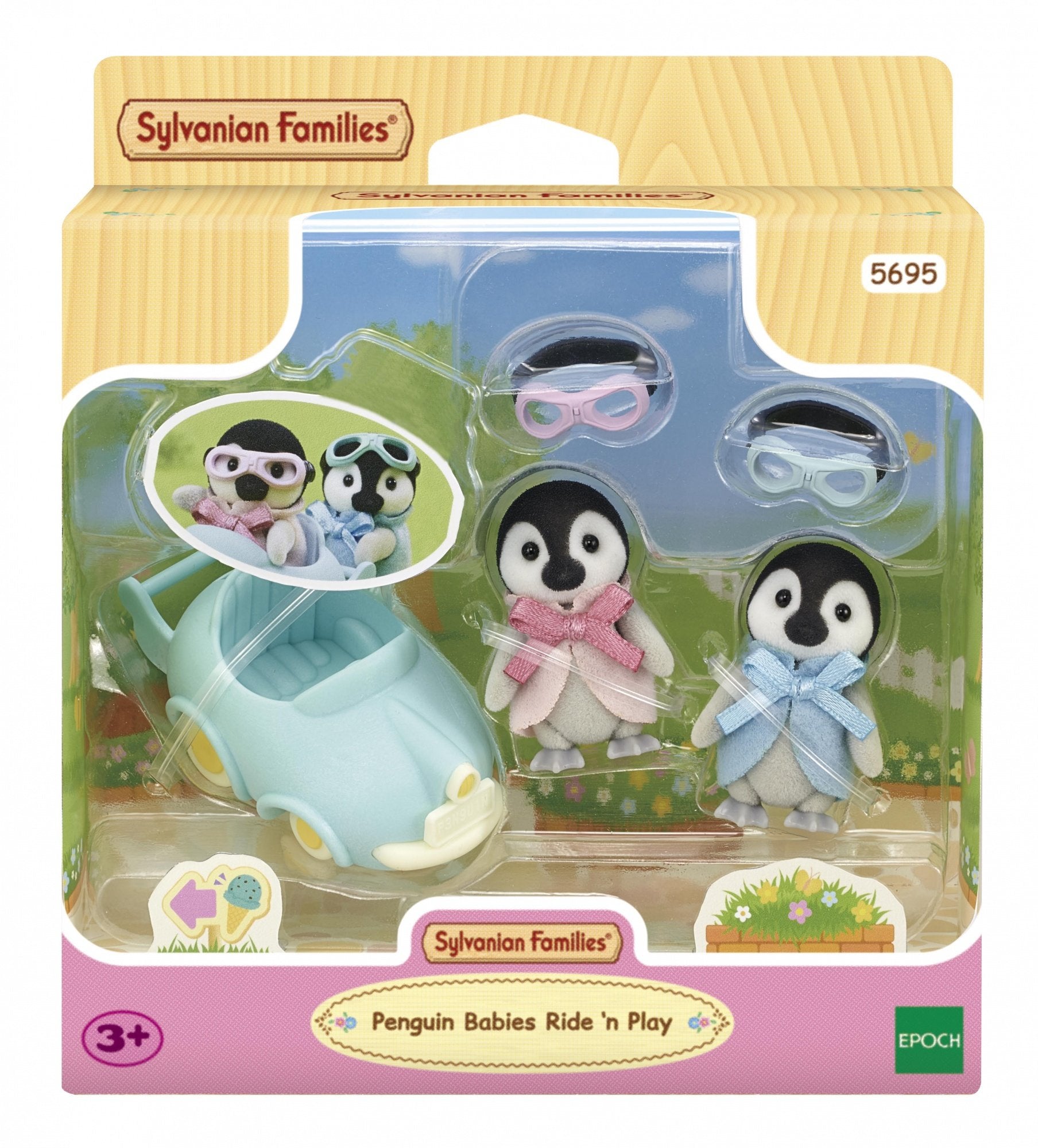 Epoch Sylvanian Families - Pinguin Fahr- Y Juego 5695