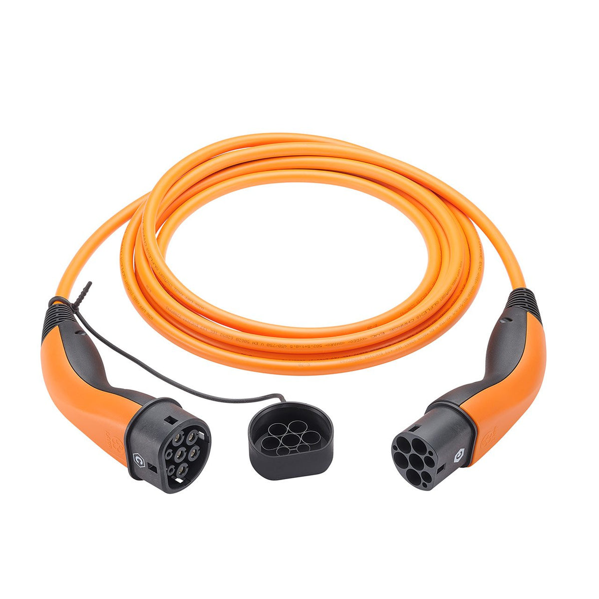 Lapp Ölflex 5555934026 Cable De Carga Para Vehículo Eléctrico Naranja Type 2 1 5 M