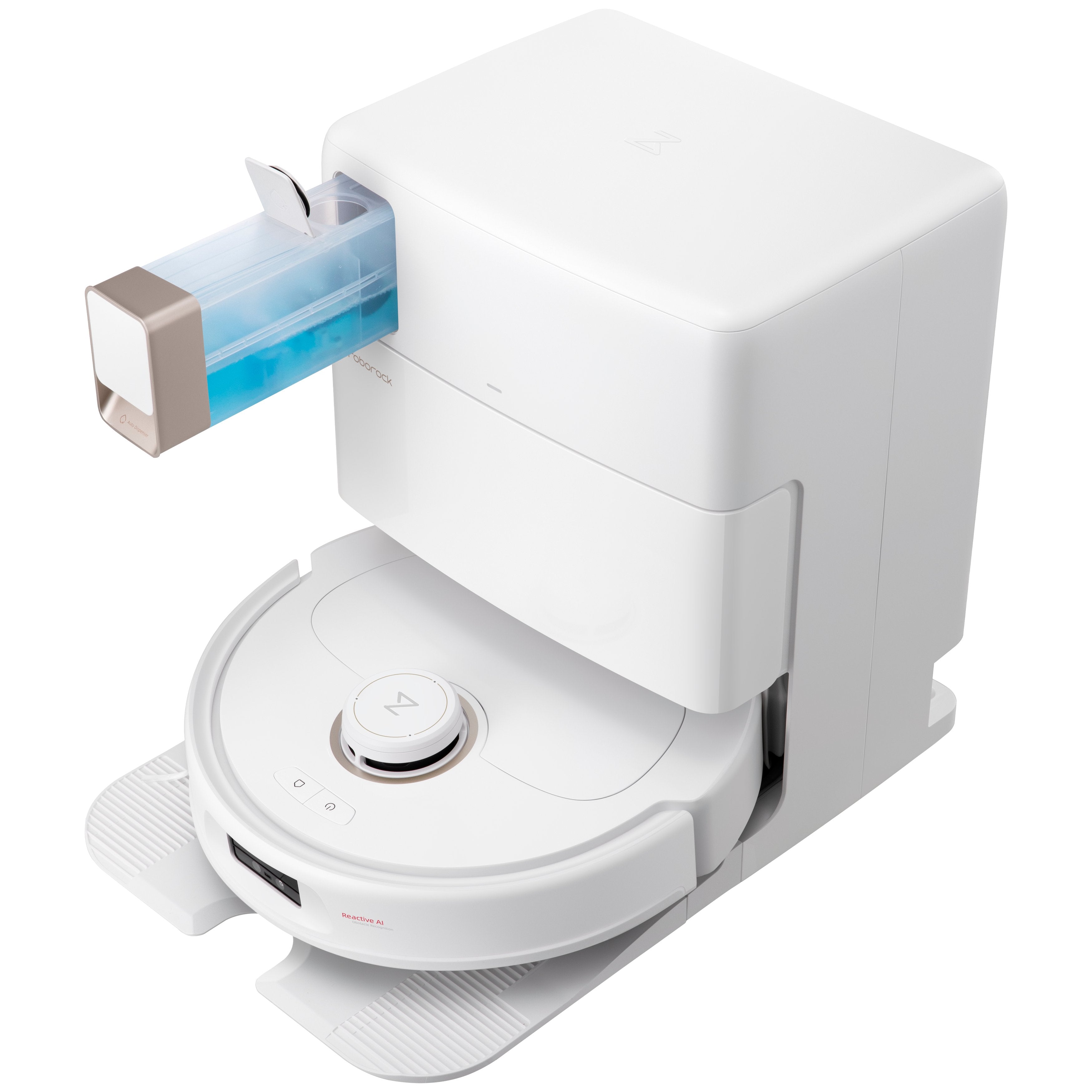 Qrevo Maxv (Mit Rds) Weiss Saugroboter Mit Automatischer Nachfüll- Und Trocknungsstation