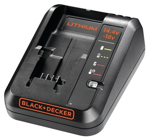 Black+Decker Cargador 1a 18v Bdc1a-Qw