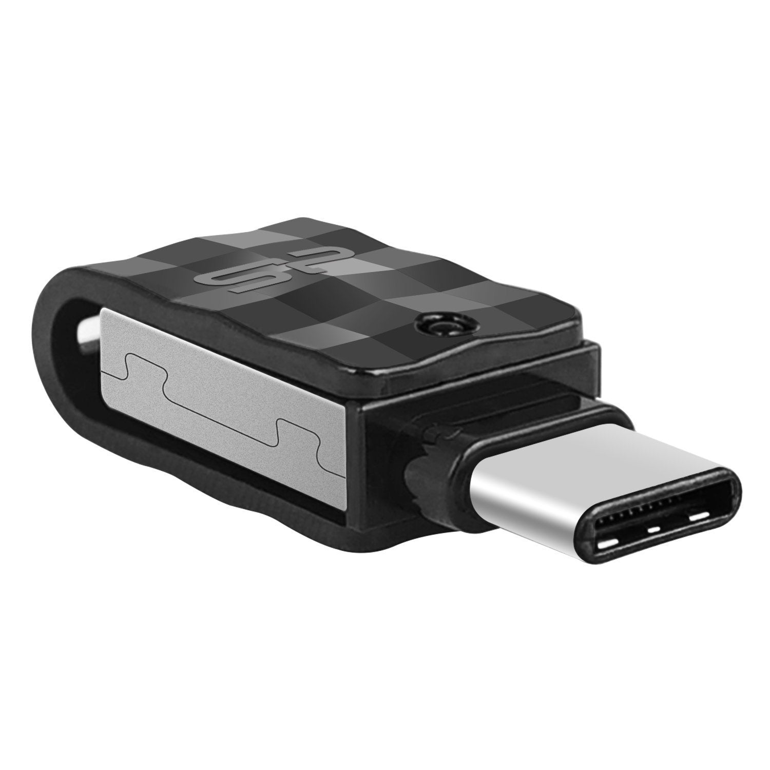 Pendrive 16gb Silicon Power Usb3.1 + Type C C31 Negro