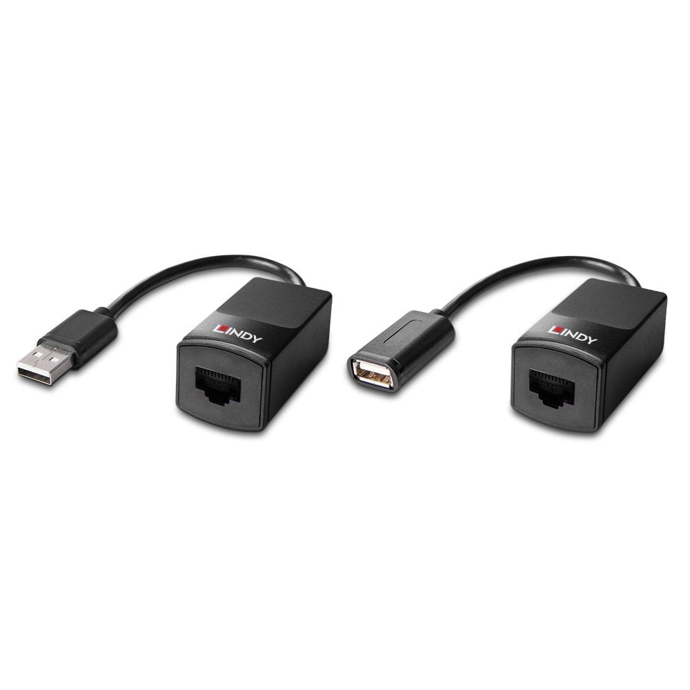 EAN 4002888433655 - Lindy 43365 ampliador de red Transmisor y receptor de red Negro imagen 4